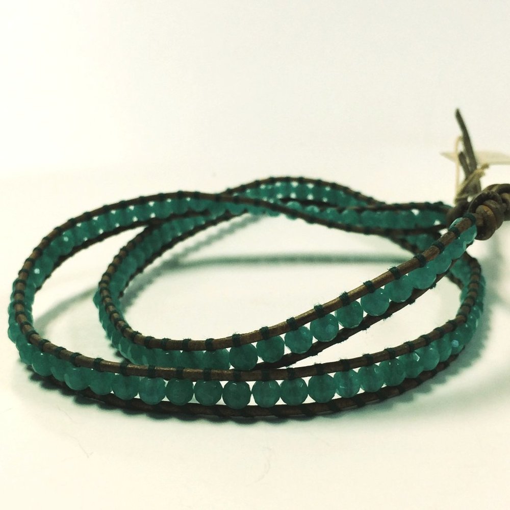 Chan Luu Leather Wrap Bracelet